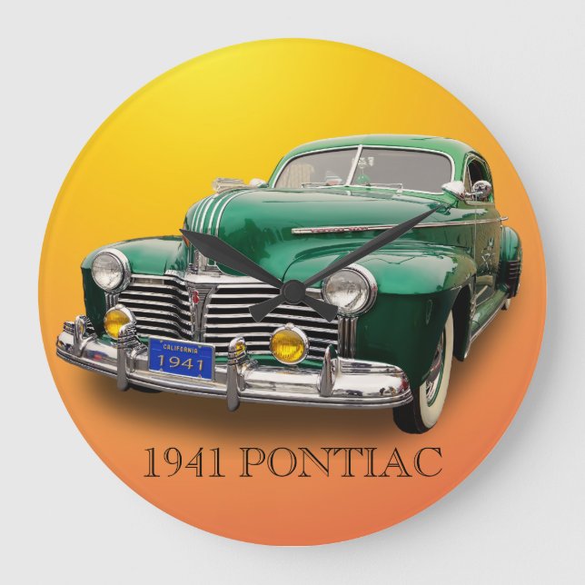1941 PONTIAC LARGE CLOCK (Front)