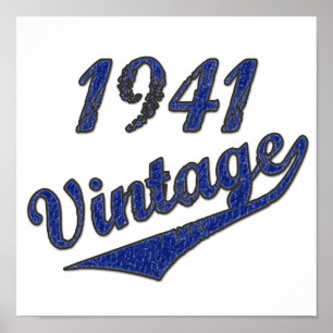 1941 Vintage Poster