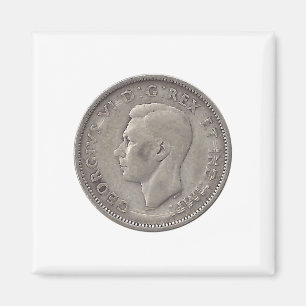 1942 Canadian Quarter Magnet