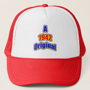 1942 Original Bl Red Trucker Hat