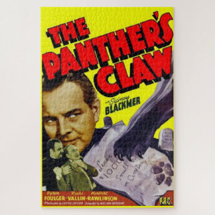 1942 The Panther’s Claw movie poster Jigsaw Puzzle