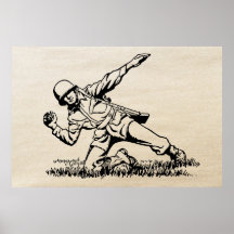 1942 Vintage WWII Soldier