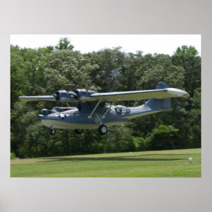 1943 Consolidated PBY-5A "Catalina". Poster