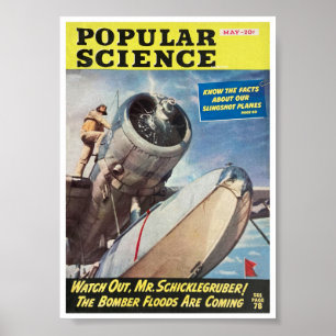 1943! MAGAZINE COVER ART POSTER