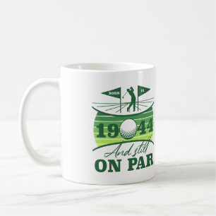 1944 80th Birthday Golf Humour Coffee Mug