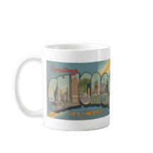 1944 Big Letter Chicago Postcard