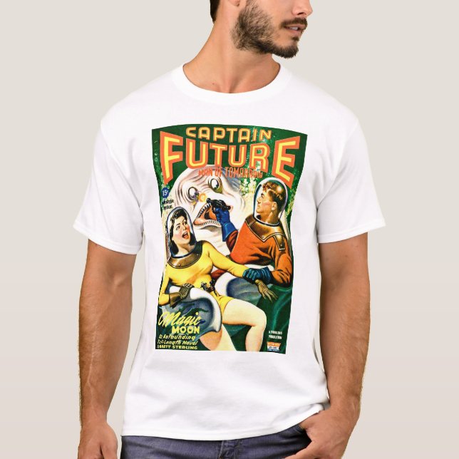1944 Captain Future cover T-Shirt (Front)