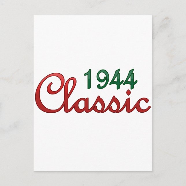 1944 Classic Postcard (Front)