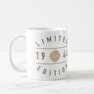 1944 Limited Edition 80th Birthday Coffee Mug