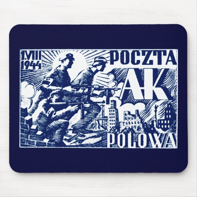 1944 Warsaw Uprising Mouse Pad (Front)