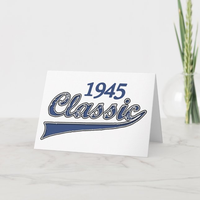 1945 Classic Card (Front)