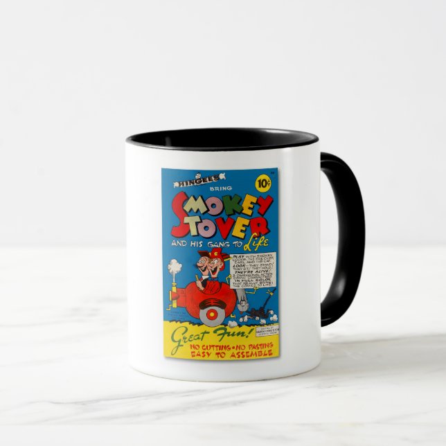 1945 SMOKEY STOVER ACTIVITY SET  MUG (Front Right)