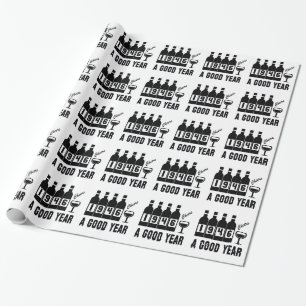 1946 A Good Year Wrapping Paper
