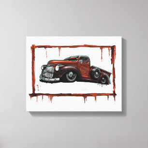 1946 Chevrolet Pickup Truck Canvas Print
