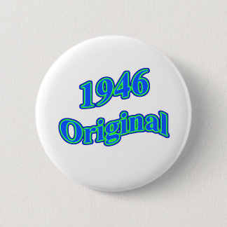 1946 Original Blue Green 6 Cm Round Badge