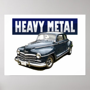 1946 Plymouth coupe Poster