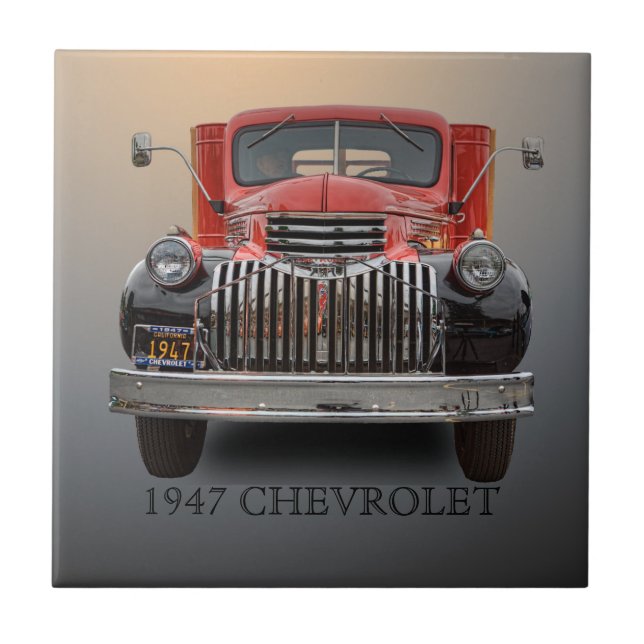1947 CHEVROLET TRUCK CERAMIC TILE (Front)