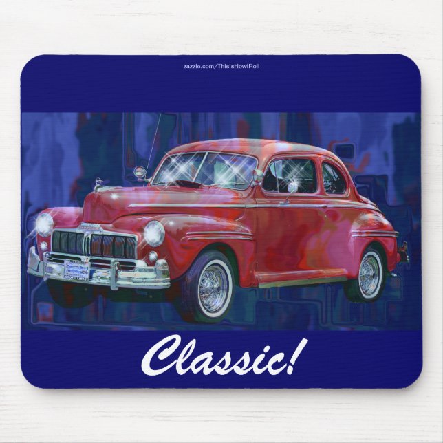 1947 Classic Car Collectable Art Mousepad (Front)