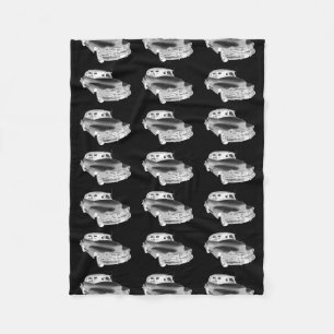 1948 Chevrolet Fleetmaster Antique Car Art Fleece Blanket