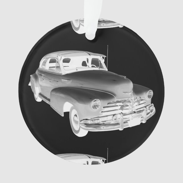1948 Chevrolet Fleetmaster Antique Car Art Ornament (Front)