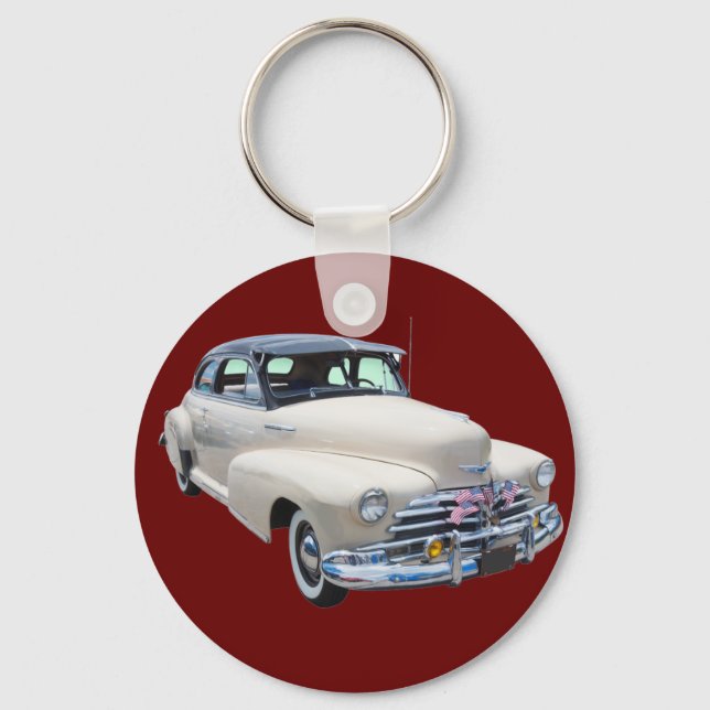 1948 Chevrolet Fleetmaster Antique Car Key Ring (Front)