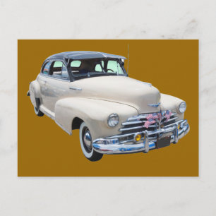 1948 Chevrolet Fleetmaster Antique Car Postcard