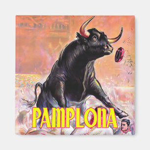 1948 Feria de Pamplona vintage Magnet