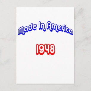 1948 Made In America Postcard