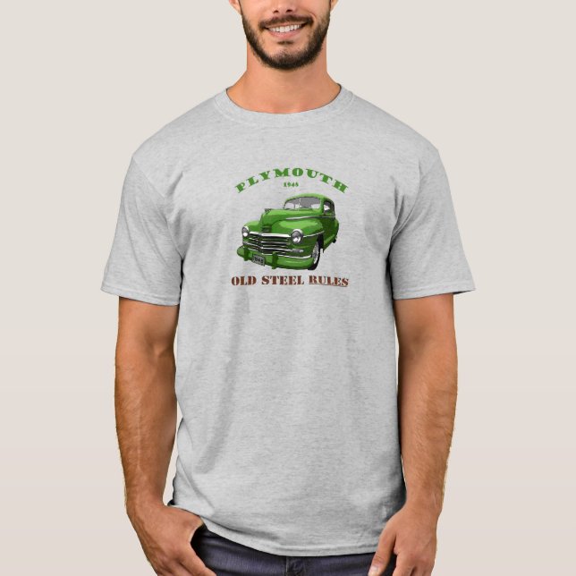1948 Plymouth 1948 Chrysler. Mopar. 48 Green. T-Shirt (Front)