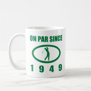 1949 70th Birthday For Golfers Coffee Mug