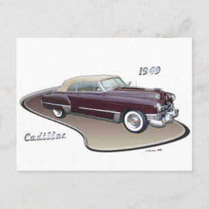 1949 CADILLAC POSTCARD