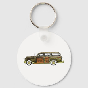 1949 Chrysler Town & Country Station Wagon Key Ring