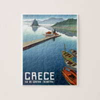 1949 Corfu Greece Travel Poster