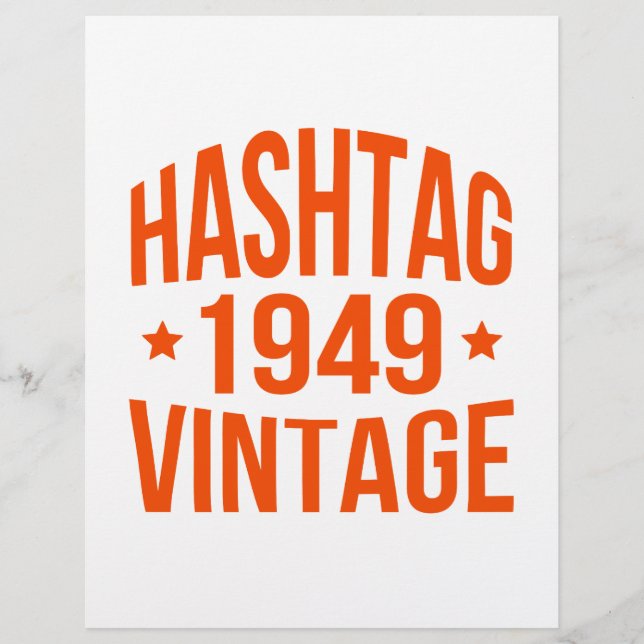 1949 Hashtag Vintage (Front)
