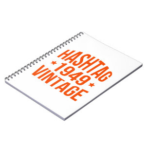1949 Hashtag Vintage Notebook