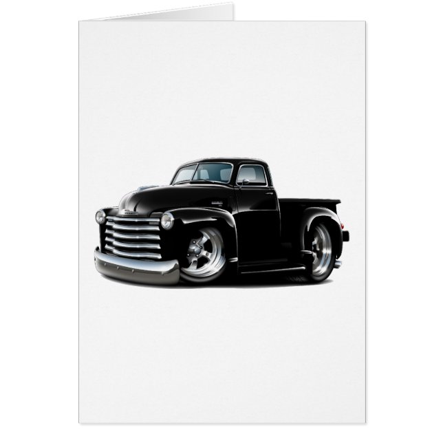 1950-52 Chevy Black Truck (Front)