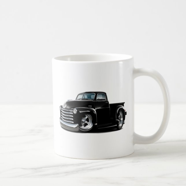 1950-52 Chevy Black Truck Coffee Mug (Right)
