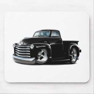 1950-52 Chevy Black Truck Mouse Pad
