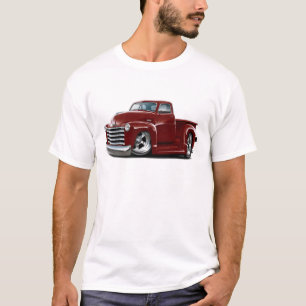1950-52 Chevy Maroon Truck T-Shirt
