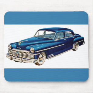 1950 blue DeSoto Mouse Pad