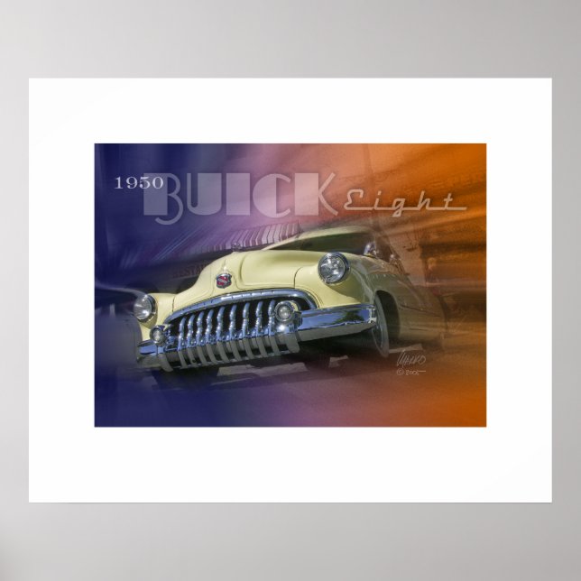 1950 Buick Eight Poster (Front)