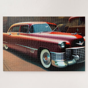 1950 Cadillac classic car Jigsaw Puzzle