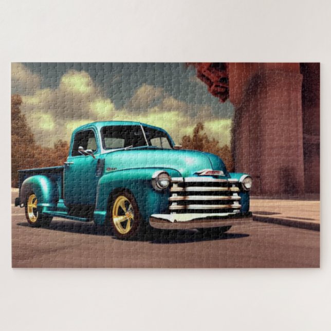 1950 Chevrolet classic car Jigsaw Puzzle (Horizontal)