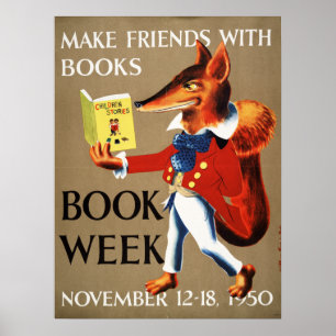 1950 Children's Book Week Poster