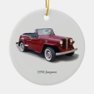 1950 Jeepster ornament