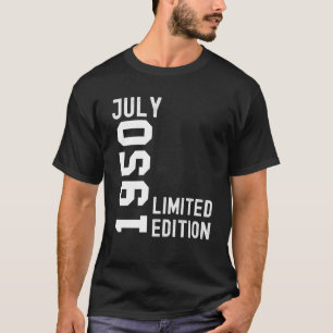 1950 July Happy Birthday Party T-Shirt