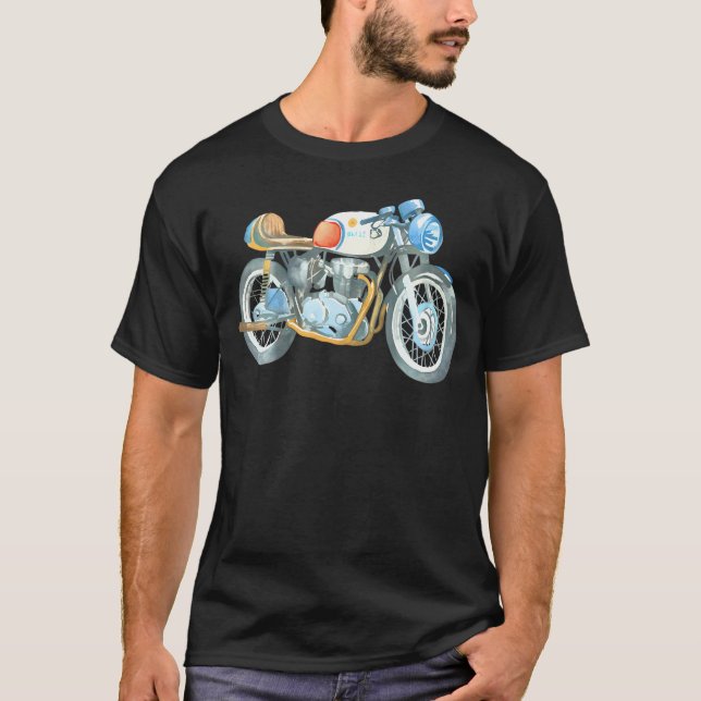 1950 Norton 350Cc Manx Racing Motorcycle       T-Shirt (Front)