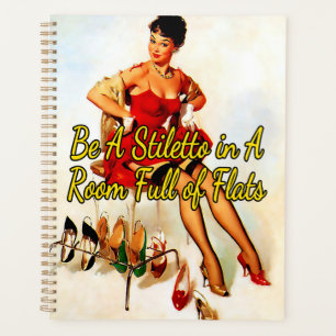 1950’s Trying on Shoes by Gil Elvgren Planner