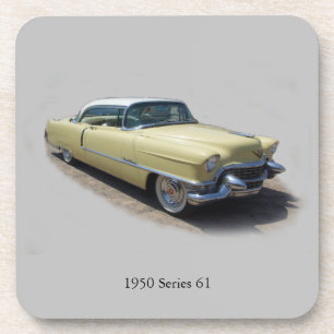 1950 Series 61 set of 6 coasters