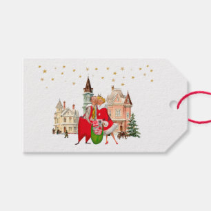 1950 Vintage Couple  Gift Tags